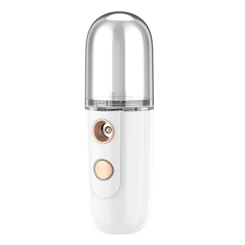 Revitalize Your Skin with the Mini Facial Steamer - Nano Spray Moisturizing Vaporizer for Hydration On-the-Go