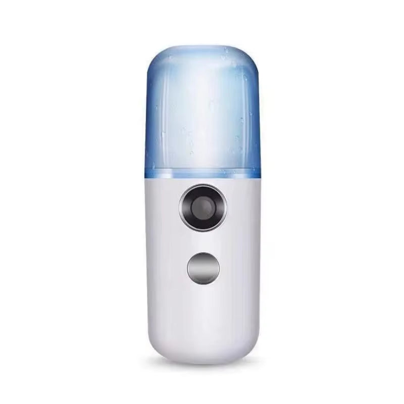Revitalize Your Skin with the Mini Facial Steamer - Nano Spray Moisturizing Vaporizer for Hydration On-the-Go