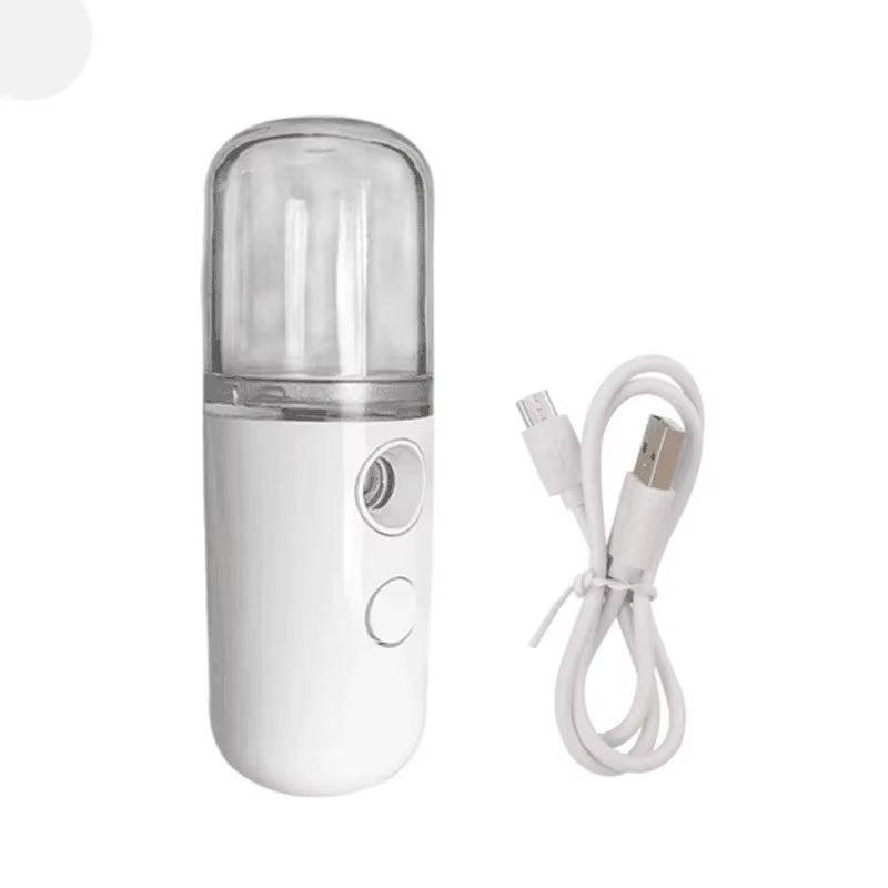 Revitalize Your Skin with the Mini Facial Steamer - Nano Spray Moisturizing Vaporizer for Hydration On-the-Go